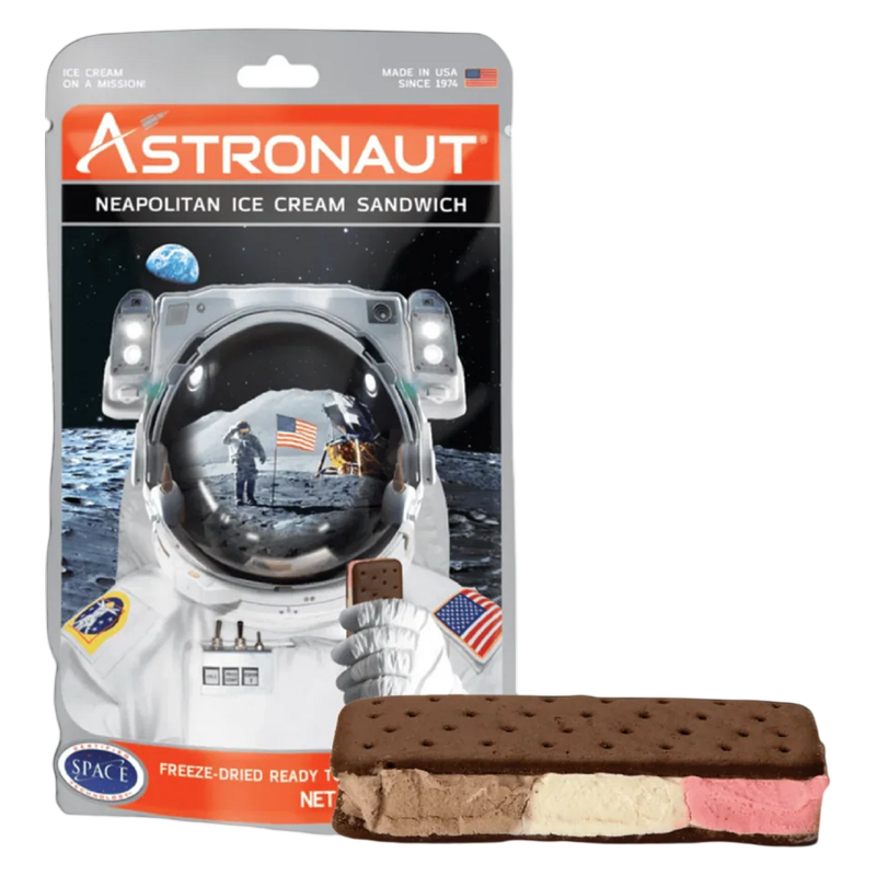 Astronaut Neapolitan Ice Cream Sandwich 1oz