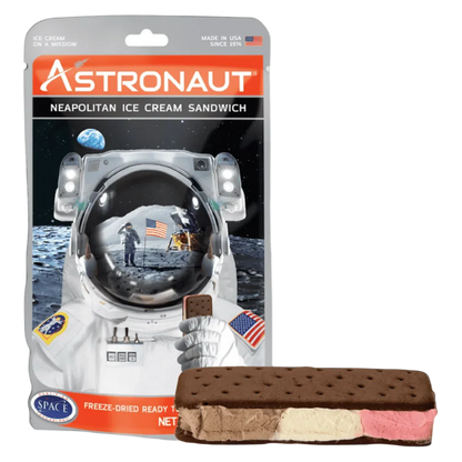 Astronaut Neapolitan Ice Cream Sandwich 1oz