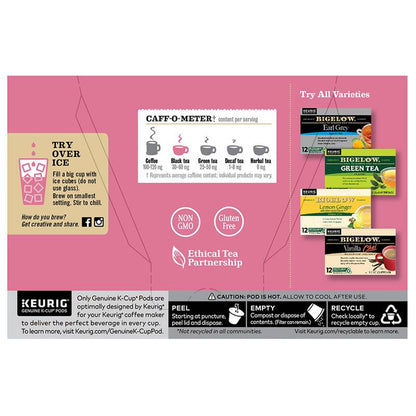 Bigelow Tea English Breakfast Caffeinated Black Tea K-Cups 12ct