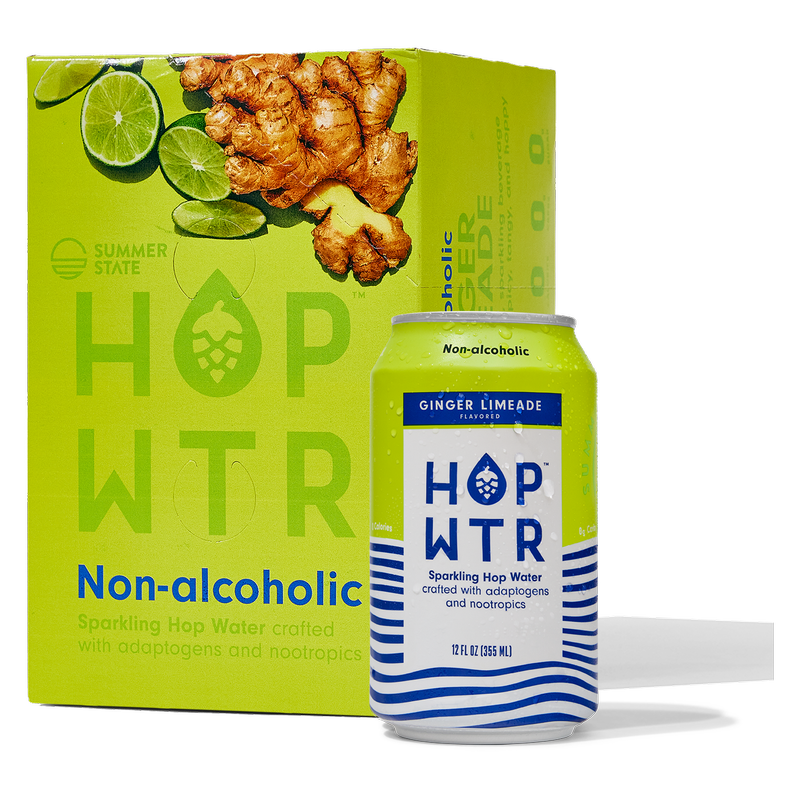 HOP WTR Ginger Limeaid 6pk 12oz Can