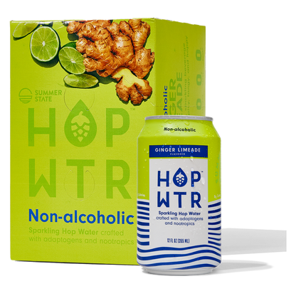 HOP WTR Ginger Limeaid 6pk 12oz Can