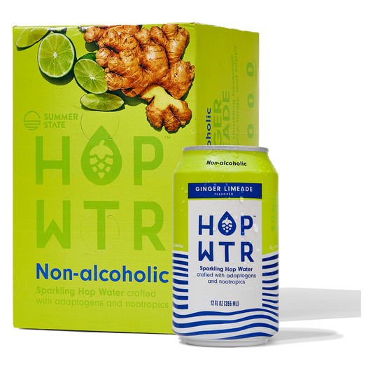 HOP WTR Ginger Limeaid 6pk 12oz Can