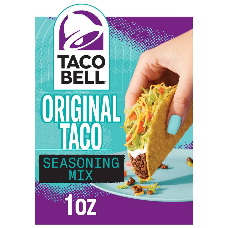 Kraft Heinz Taco Bell Original Seasonings Mix, 1oz.