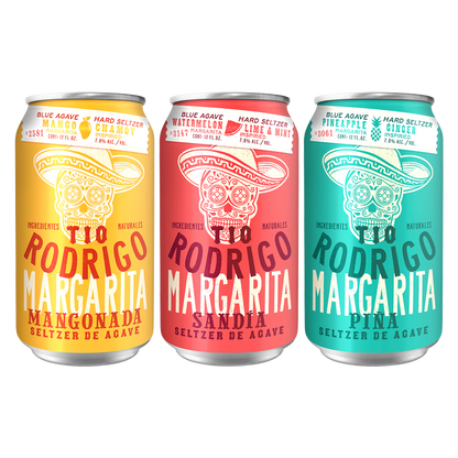 Tio Rodrigo Margarita Seltzer Variety Pack 12pk 12oz Cans
