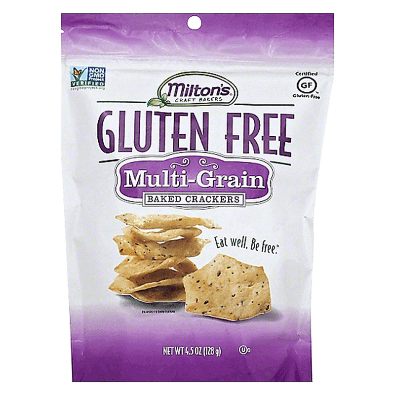 Milton's Gluten Free Multi Grain Crackers 4.5oz