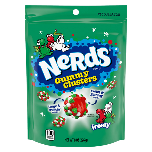 Nerds Holiday Frosty Gummy Clusters, 8oz