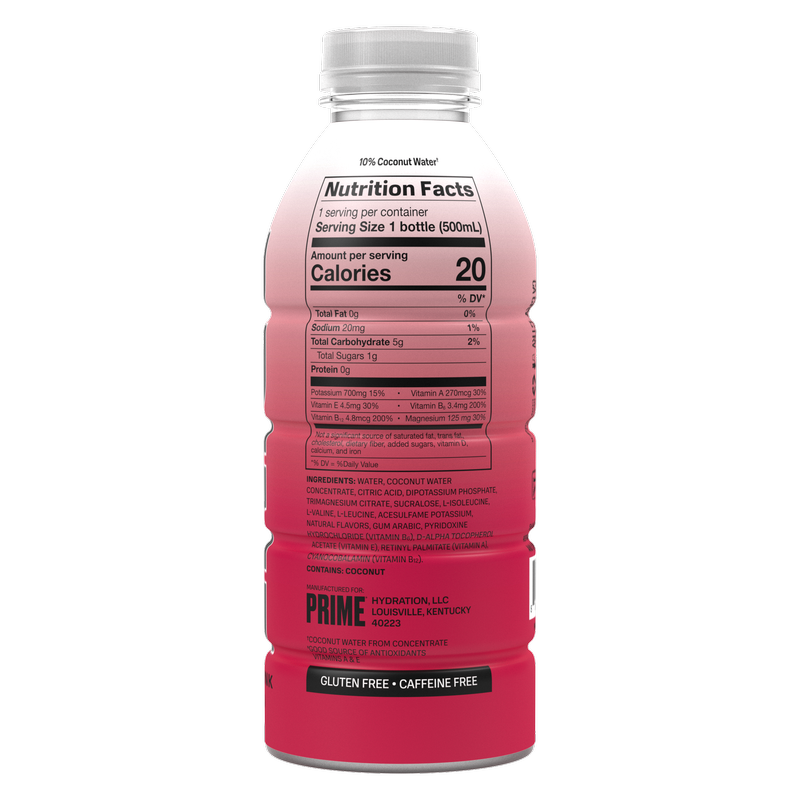 Prime Hydration Cherry Freeze 16.9oz Btl