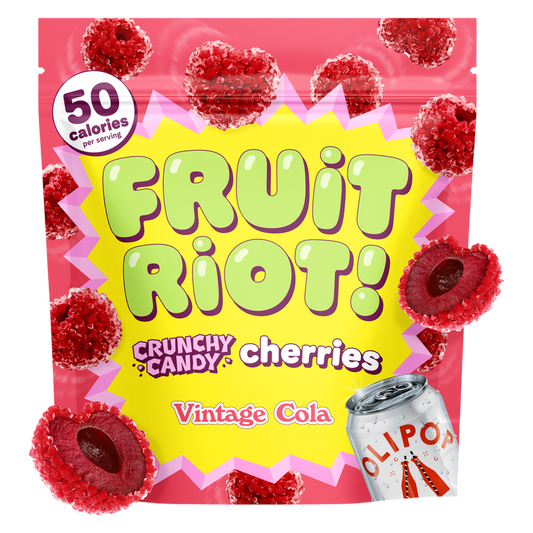 Fruit Riot x Olipop Frozen Candy Crunch Cherries