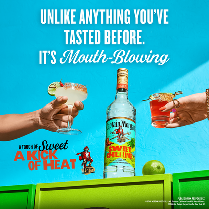 Captain Morgan Sweet Chili Lime Rum 750ml 35% ABV