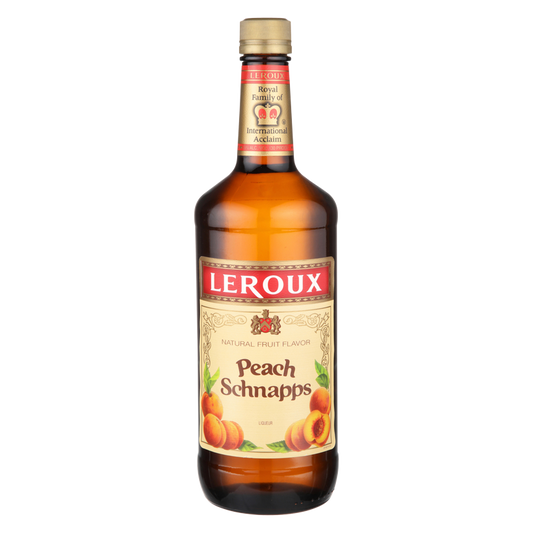 Leroux Peach Schnapps 1L (30 Proof)