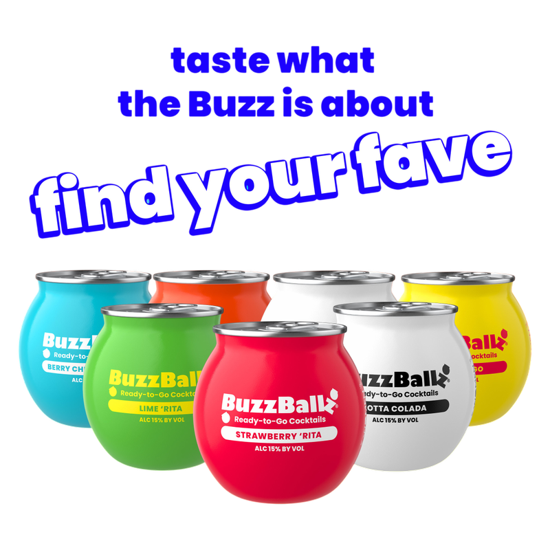 BuzzBallz Chillers Strawberry 'Rita 187ml