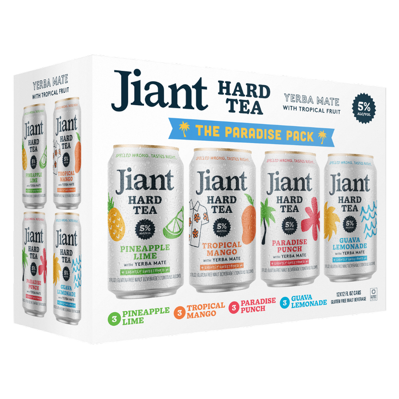 Jiant Hard Tea Paradise 12pkc
