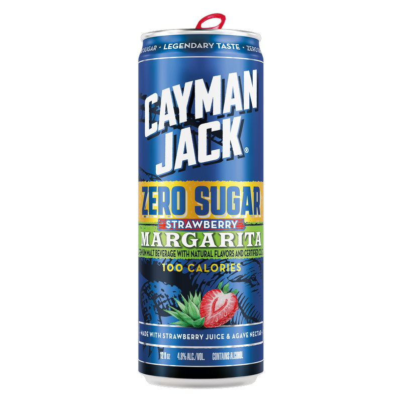 Cayman Jack Zero Sugar Margarita 12pk 12oz Cans 4.8% ABV
