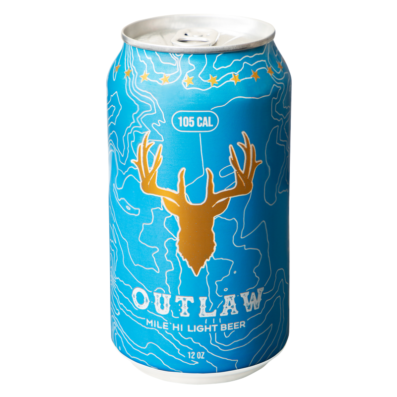 Tivoli Outlaw Mile Hi Light Beer 12pk 12oz Can 4.2% ABV