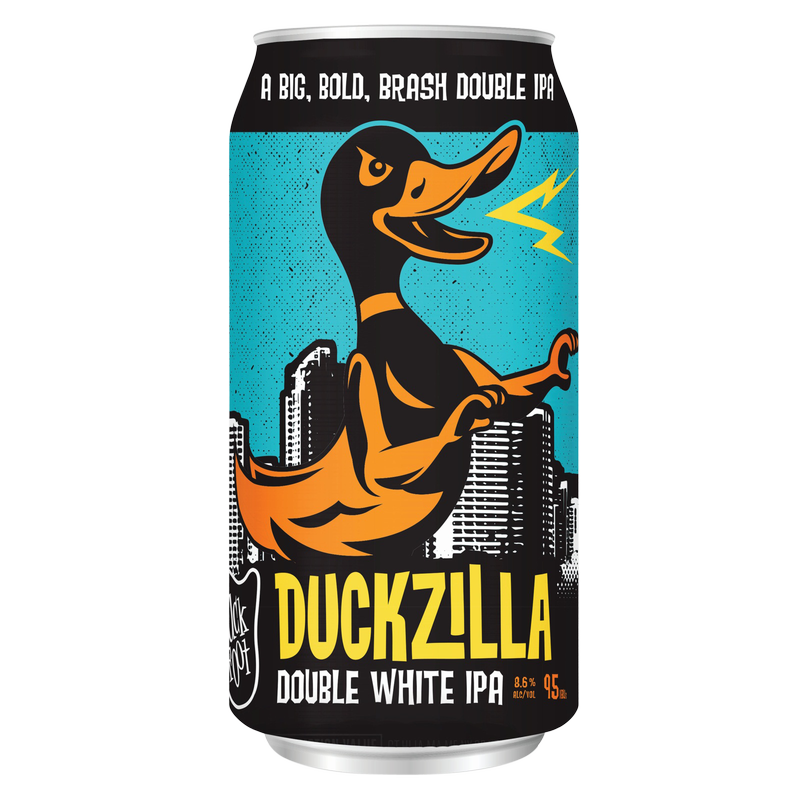 Duck Foot Duckzilla Double White IPA 4pk 16oz Can