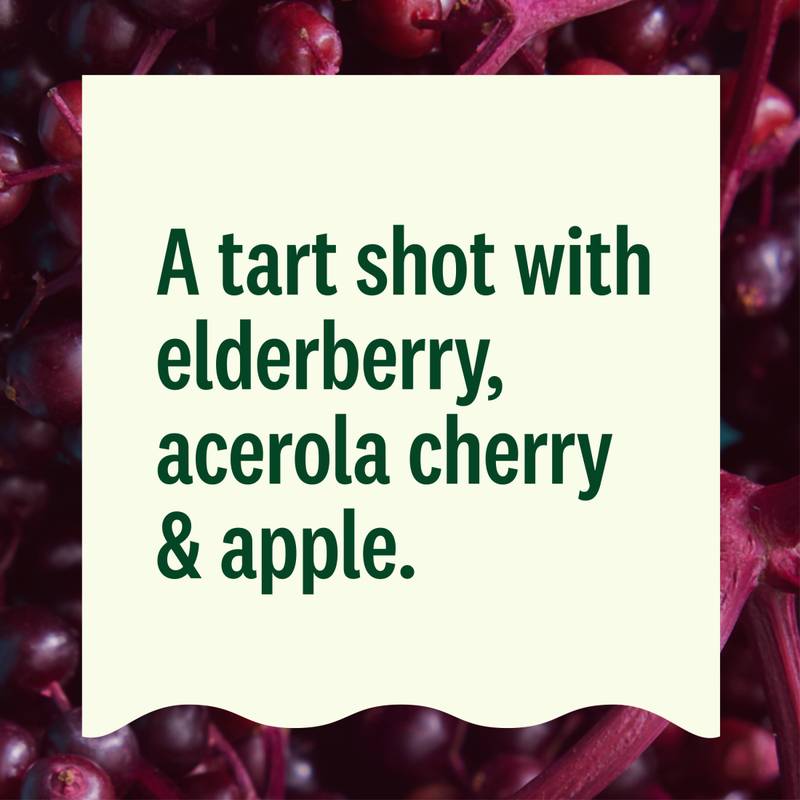 Suja Organic Immunity Elderberry Apple Shot 2oz Btl