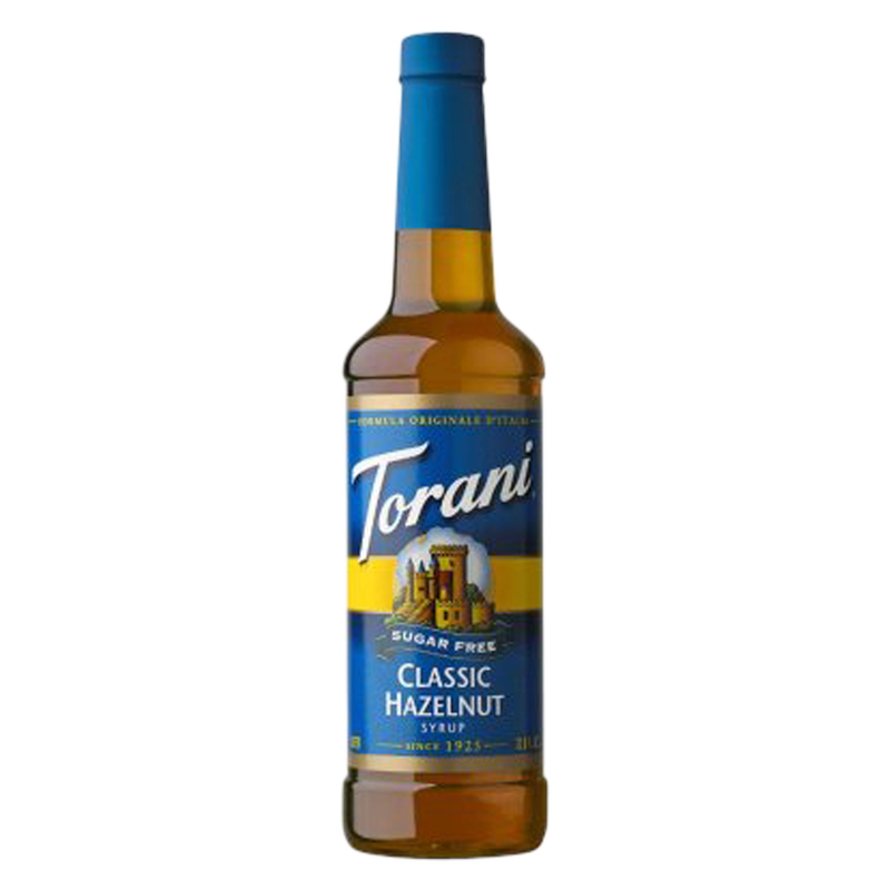 Torani Sugar Free Hazelnut Syrup 750mL Btl