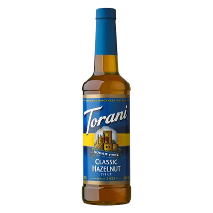 Torani Sugar Free Hazelnut Syrup 750mL Btl