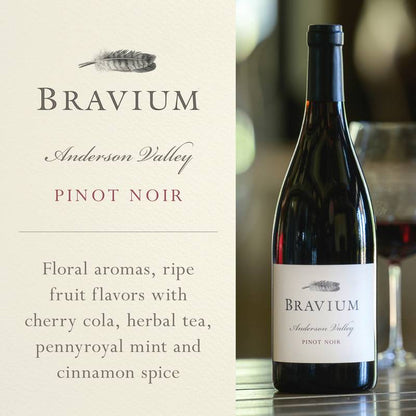 Bravium Pinot Noir 750ml 13.5% ABV