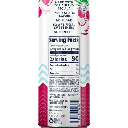 Jose Cuervo Playamar Black Cherry Ready to Drink Cocktail 4 pk 355ml Can 4.5% ABV