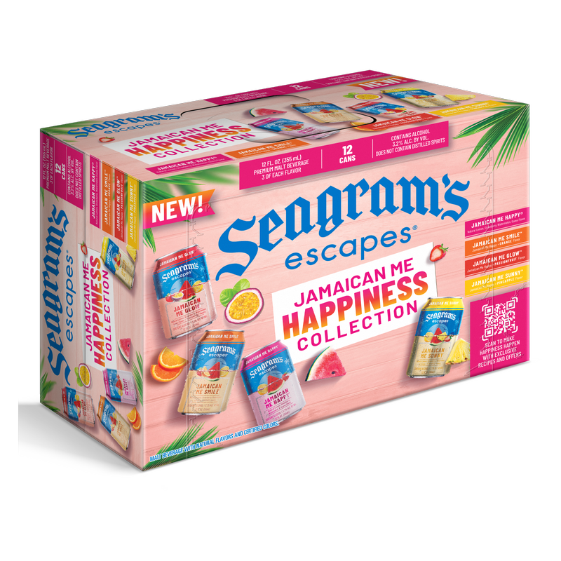 Seagram's Jamaican Me Happiness Variety Pack12pk 12oz Cans