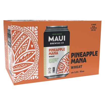 Maui Brewing Pineapple Mana Wheat 6pk 12oz Can 5.5% ABV