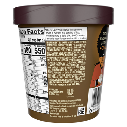 Breyers Heath Toffee Caramel Ice Cream Pint