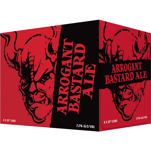 Stone Brewing Arrogant Bastard Ale (6PKC 16 OZ)