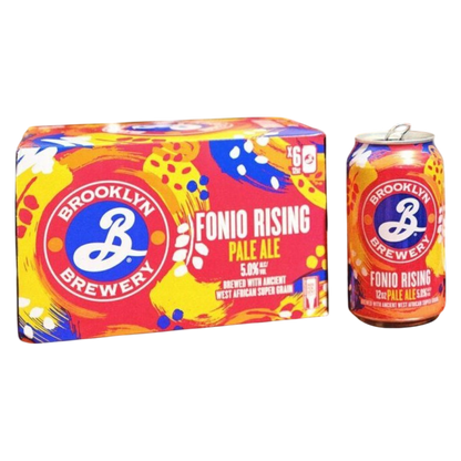 Brooklyn Brewery Fonio Rising Pale Ale 6pk 12oz Can 5% ABV