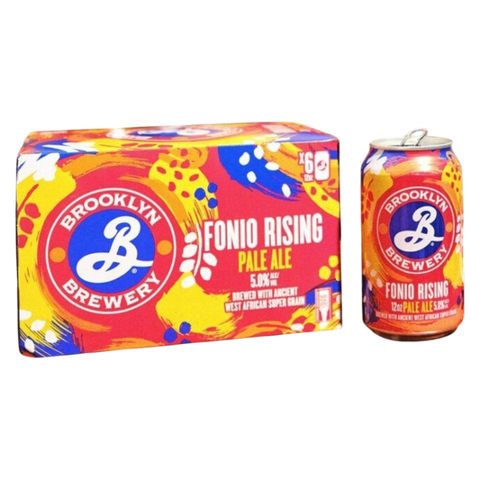 Brooklyn Brewery Fonio Rising Pale Ale 6pk 12oz Can 5% ABV