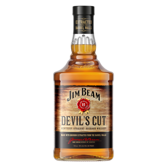 Jim Beam Devil's Cut Kentucky Straight Bourbon Whiskey 750ml (90 proof)