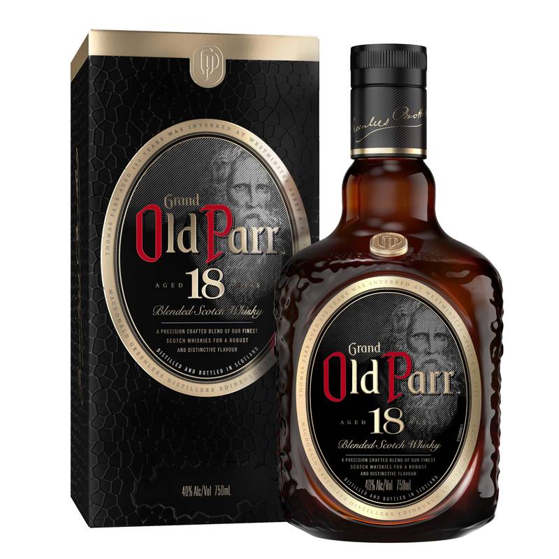 Old Parr 18Yr Blended Scotch Whiskey (80 proof)