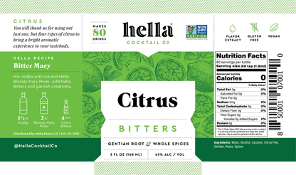 Hella Cocktail Co. Citrus Bitters 5oz