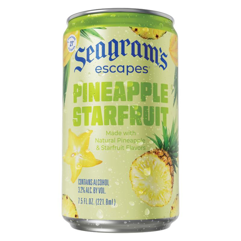 Seagram's Escapes Peach Bellini Single 7.5oz Can 3.2% ABV