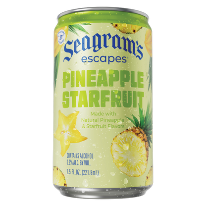 Seagram's Escapes Peach Bellini Single 7.5oz Can 3.2% ABV