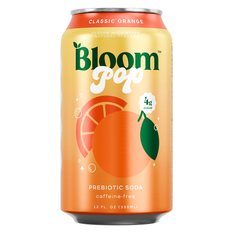Bloom Pop Classic Orange 12oz Can