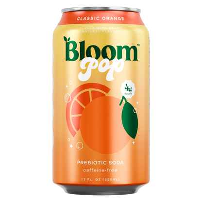 Bloom Pop Classic Orange 12oz Can