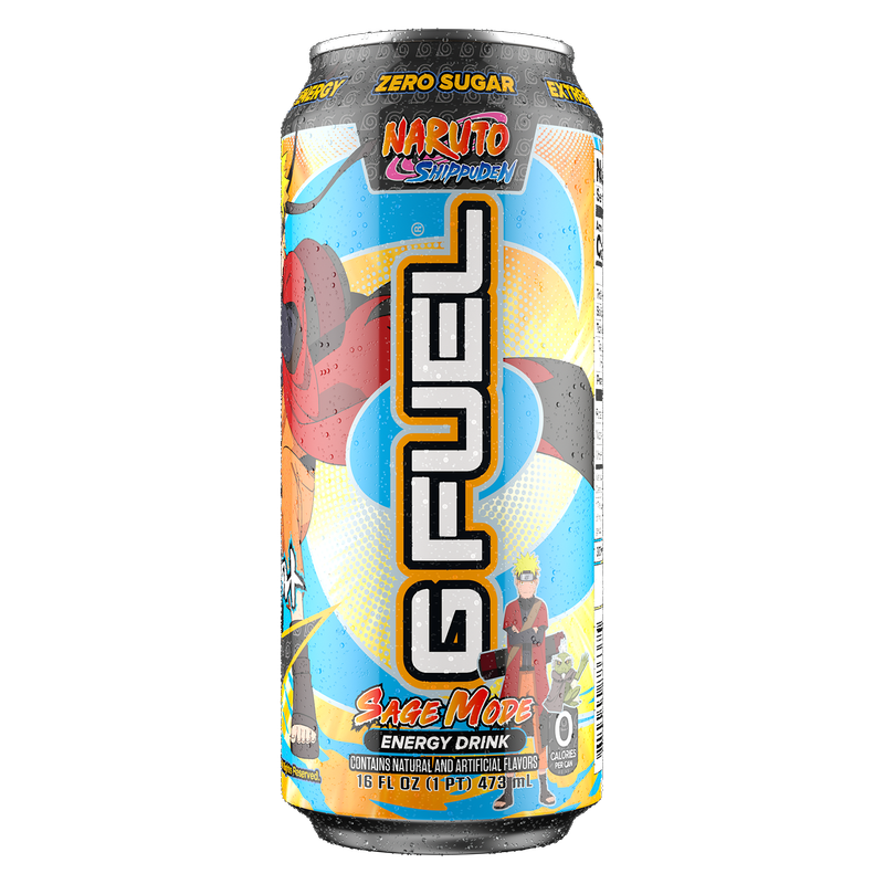 G Fuel Naruto 16oz Can