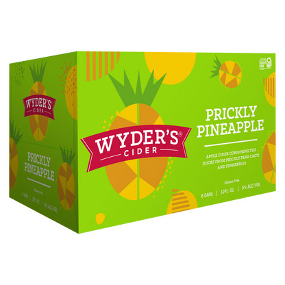 Wyder's Prickly Pineapple Cider 6pk 12oz Btl