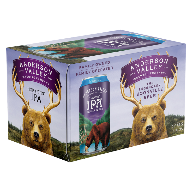 Anderson Valley Hop Ottin Ipa 6pk 12oz Can