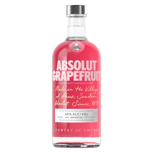 Absolut Grapefruit Vodka 750ml