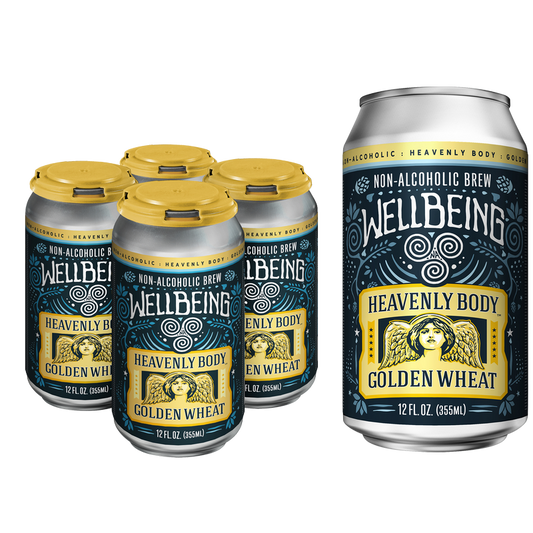 Wellbeing Brewing Co. Heavenly Body Non-Alcoholic 4pk 12oz