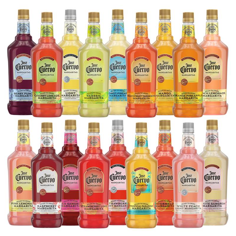 Jose Cuervo Double Strength Authentic Margarita 1.75L (40 Proof)