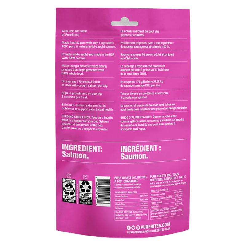 PureBites Salmon Cat Treats 0.92oz