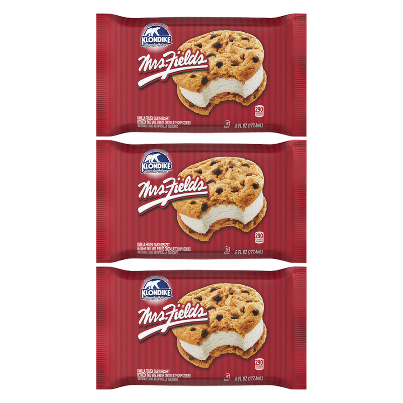 Mrs. Fields Cookie Ice Cream Sandwich Bundle 3CT