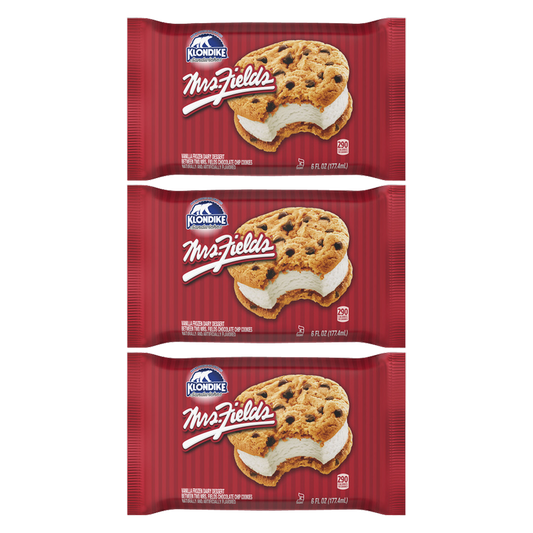 Mrs. Fields Cookie Ice Cream Sandwich Bundle 3CT