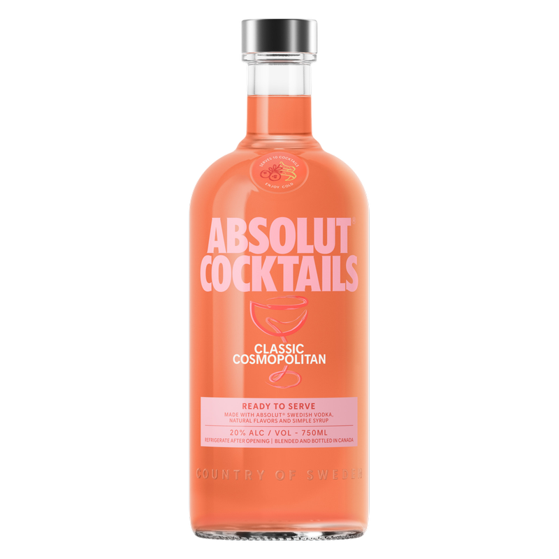 Absolut Classic Cosmo 750ml Bottle