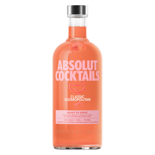Absolut Classic Cosmo 750ml Bottle
