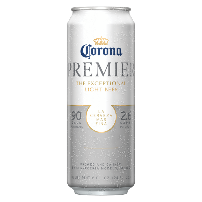 Corona Premier Single 24oz Can 4.0% ABV