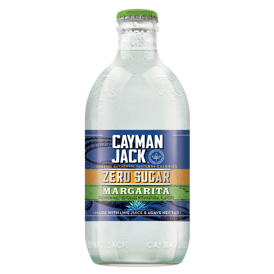 Cayman Jack Margarita Zero Sugar Single 11.2oz Btl 4.8% ABV